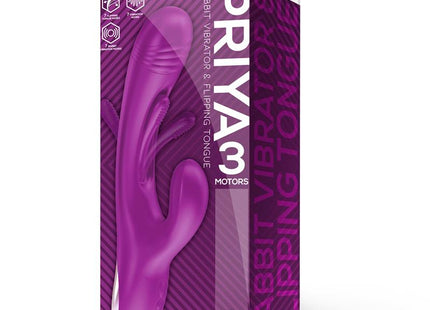 Priya Vibrador Con Lengua Con Movimiento Flipping