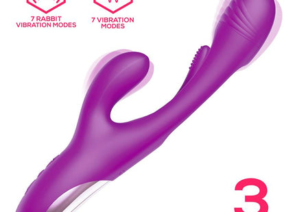 Priya Vibrador Con Lengua Con Movimiento Flipping