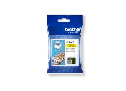 Reacondicionado Cartucho Original Brother Lc121 Amarillo - Lc121ybp-Ref Producto Caducado Ml-3.9pag-300