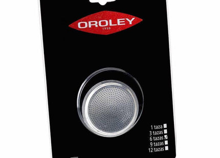 Recambio Filtro Aluminio Cafetera 6 Tazas Oroley