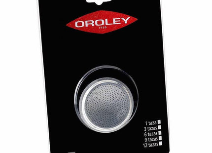 Recambio Filtro Aluminio Cafetera 9 Tazas Oroley