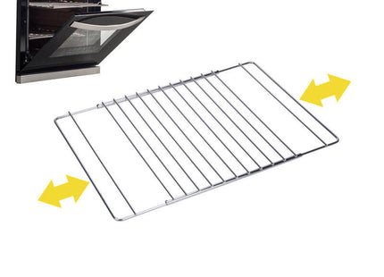 Rejilla Para Horno Cromada Extensible 38.5cm Hasta 55x31.5cm