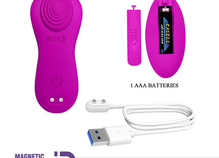 Pretty Love - Romario Estimulador Lay-On Clítoris Control Remoto Rosa