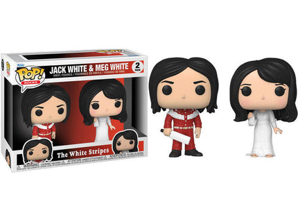 Set 2 Figuras Pop The White Stripes Jack White And Meg White