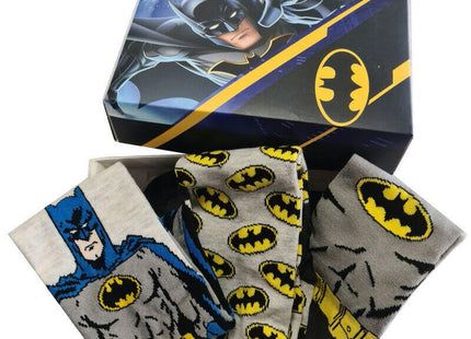 Set 3 Calcetines Batman Dc Comics Adulto Surtido