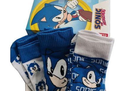 Set 3 Calcetines Sonic The Hedgehog Adulto Surtido