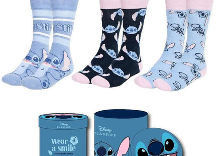 Set 3 Calcetines Stitch Disney Adulto
