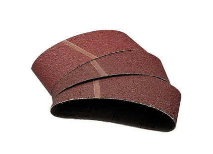 Set 3 Lijas De Banda, Corindón, Grano40, 76x457mm 1890000 Wolfcraft