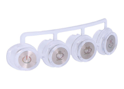 Set 4 Botones De Recambio Para Cafetera 07707 Edm