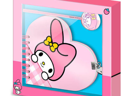 Set Diario + Boligrafo My Melody Hello Kitty