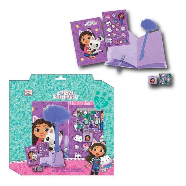 Set Diario La Casa De Muñecas De Gabby