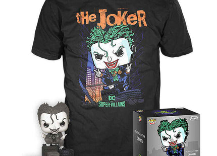 Set Figura Pop &#38; Tee Dc Comics Jim Lee Joker