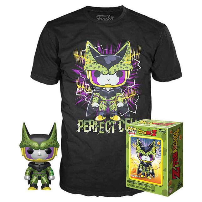Set Figura Pop &#38; Tee Dragon Ball Z Perfect Cell