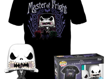 Set Figura Pop & Tee Disney Pesadilla Antes De Navidad Jack Skellington Exclusive Talla S
