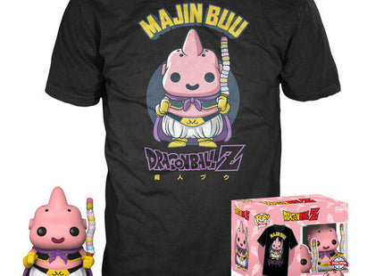 Set Figura Pop & Tee Dragon Ball Z Majin Buu Exclusive Talla S