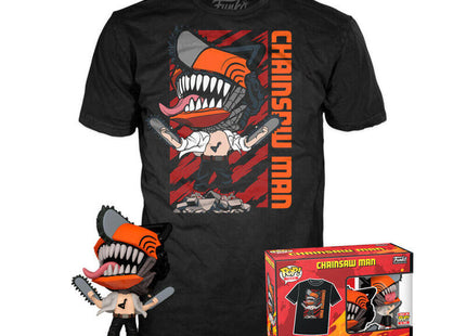 Set Figura Pop Tee Leaping Chainsaw Man Talla L