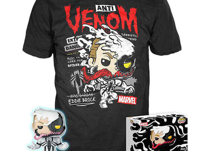Set Figura Pop & Tee Marvel Anti-Venom