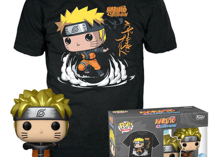 Set Figura Pop & Tee Naruto Shippuden Exclusive Talla Xl