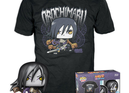 Set Figura Pop & Tee Naruto Shippuden Orochimaru Talla S