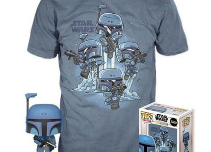 Set Figura Pop & Tee Star Wars Mandalorian L