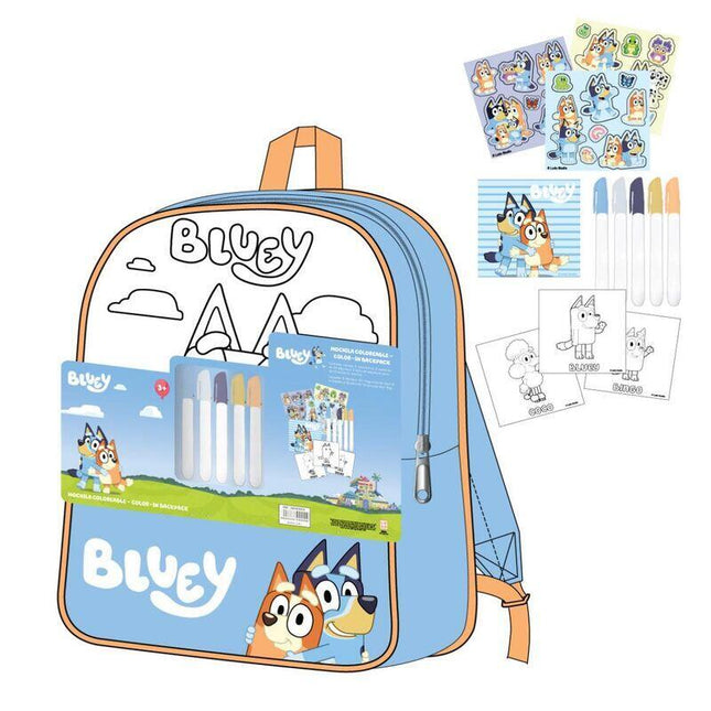 Set Mochila Diy Bluey