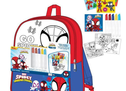 Set Mochila Diy Spidey Amazing Friends Marvel