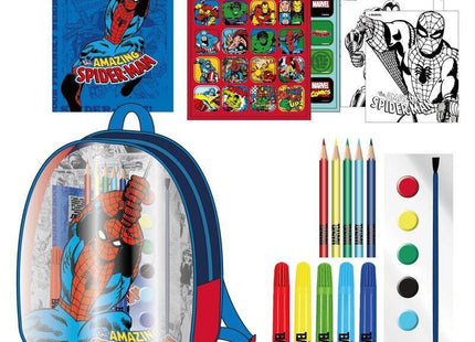 Set Papeleria Mochila Vengadores Avengers Marvel