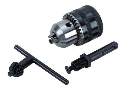 Set Sds-Plus: Portabrocas 1,5-13mm, Llave Portabrocas S 2 A Y Adaptador Portabrocas. 2649000 Wolfcraft