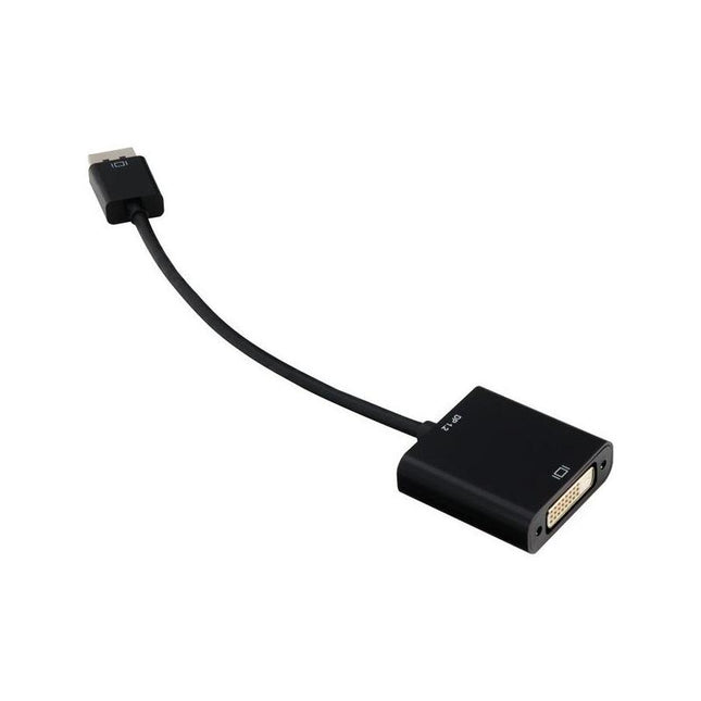 Sharkoon Displayport 1.2 > Dvi24+1, Negro, 15 Cm