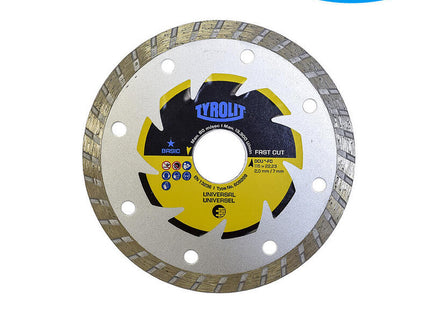 Sierra De Diamante C3r 115x2x22,23 Dcub2-Fc  Tyrolit