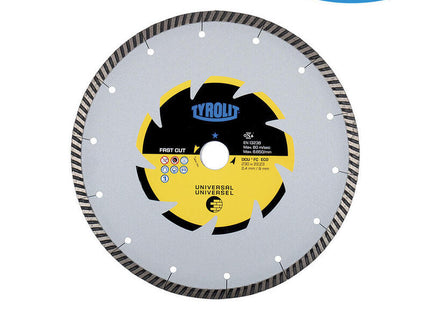 Sierra De Diamante C3r Ø230x2,4x22,23 Dcub2-Fc Tyrolit