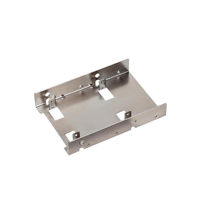 Silverstone Sdp08-Lite Adaptador De Bahía De 3.5" A 2.5" Plateado