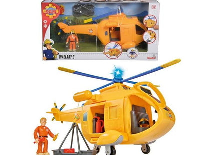 Simba Bombero Sam Helicóptero Wallaby Ii Vehículo De Juguete 109251002