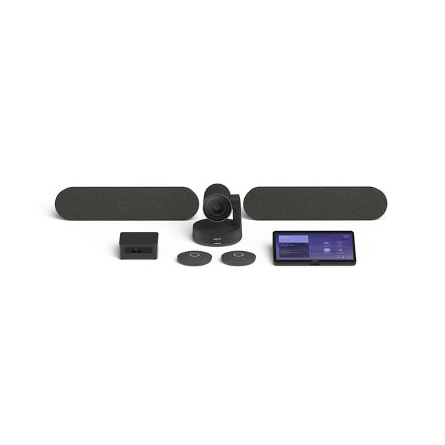 Sistema De Vídeoconferencia Logitech Tap Large Bundle Microsoft Teams  En Grupo