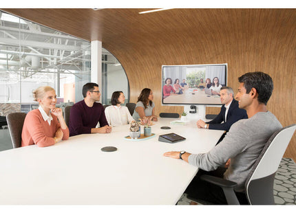 Sistema De Vídeoconferencia Logitech Tap Large Bundle Microsoft Teams  En Grupo