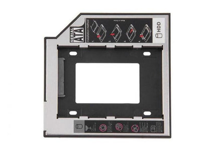 Soporte Carcasa Caddy Cd Dvd Para Disco Duro 2.5 2nd Sata 9.5mm Universal
