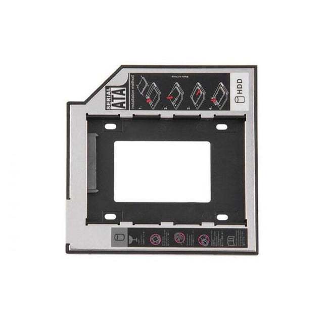 Soporte Carcasa Caddy Cd Dvd Para Disco Duro 2.5 2nd Sata 9.5mm Universal