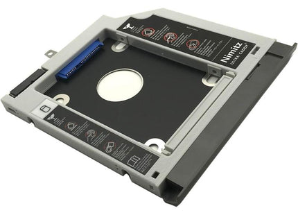 Soporte Grabadora Ultracaddy 2º Hdd / Ssd Caddy Para Lenovo Ideapad 320 330 520 Con Placa Frontal Gris