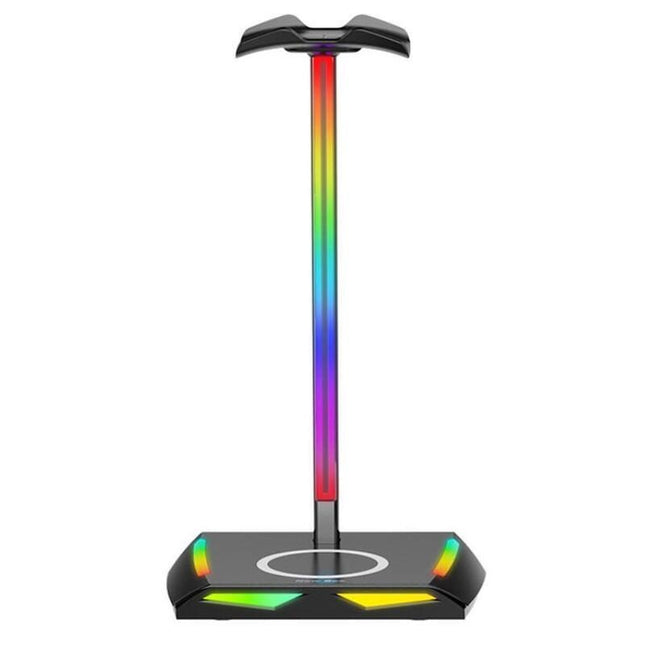 Soporte Para Auriculares New Bee Nb-Z12 Rgb Negro