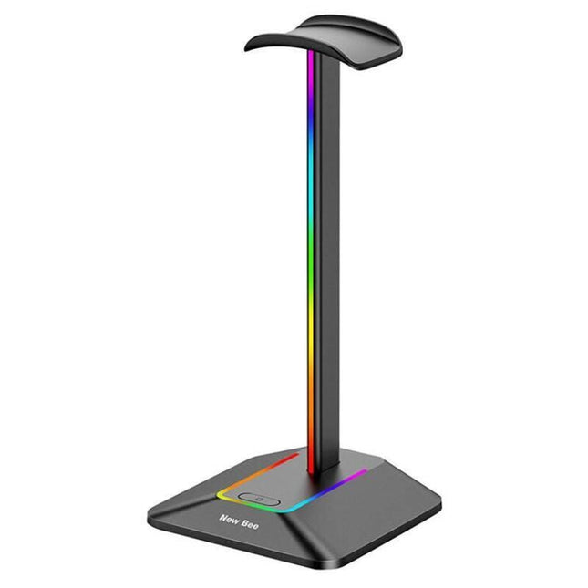 Soporte Para Auriculares New Bee Nb-Z8 Rgb Negro