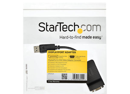 Startech Conversor De Video Activo Displayport Dp A Vga 1920x1200