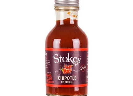 Stokes Sauces Chipotle Ketchup, Salsa 245 Ml 690465