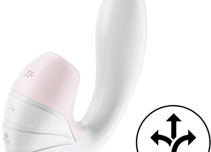 Satisfyer Supernova Vibrador Insertable Con Air Pulse - Blanco