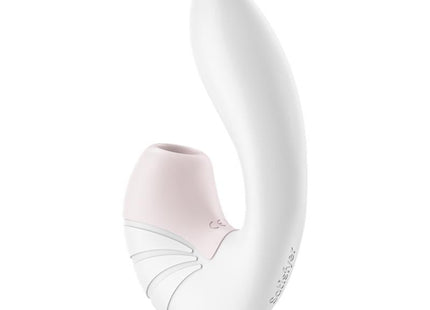 Satisfyer Supernova Vibrador Insertable Con Air Pulse - Blanco