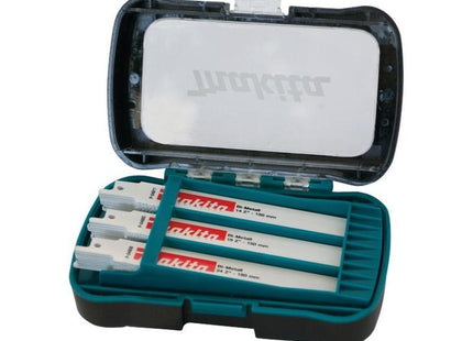 Surtido De Hojas De Sierra Alternativa Makita P-81290, Juego De Hojas De Sierra 30 Piezas, Con Estuche P-81290