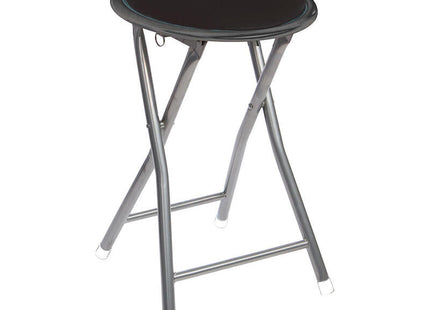 Taburete De Cocina Negro 30x30x45cm