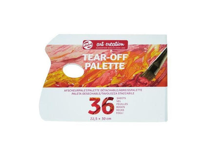 Talens Arts Creation Paleta Desechable 22.5x30 36h