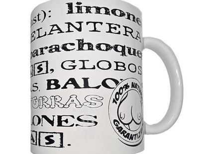 Taza Mug Sinonimos Pechos 370ml