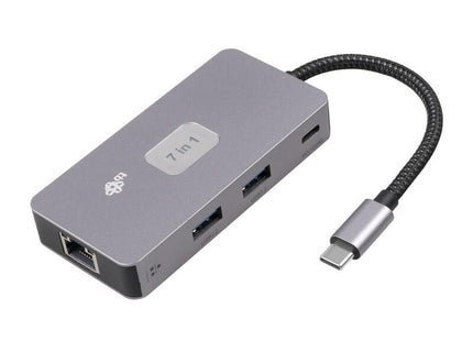 Tb Adaptador Usb C 7 En 1 Hdmi X 2 Usb Sd/Tf Rj45 P
