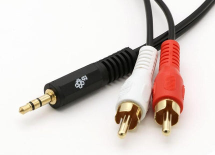 !Tb Cable 3,5mm Minijack -2x Rca M/M 1,5m